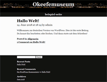 Tablet Screenshot of okeefemuseum.org